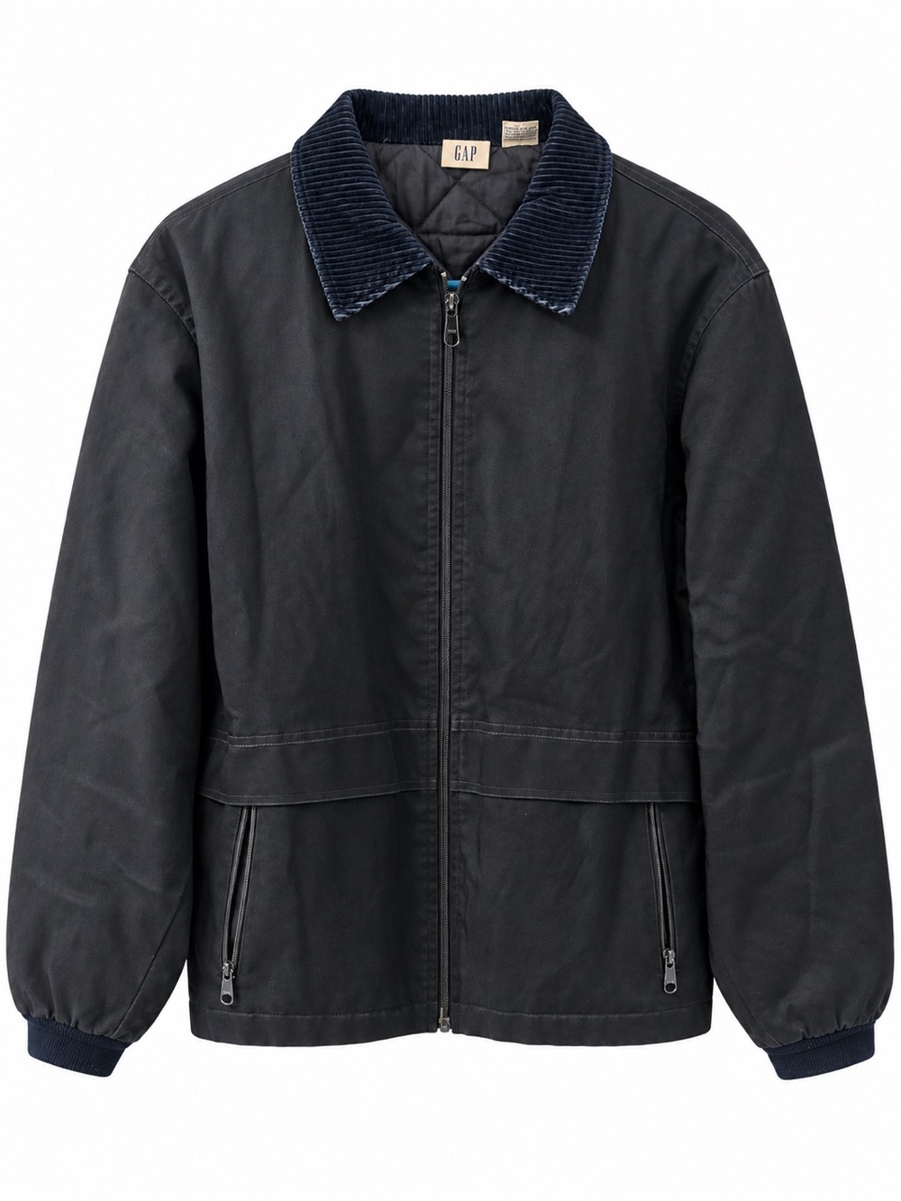 GAP Men’s Corduroy Collar Jacket | Quilted Lining | Size L